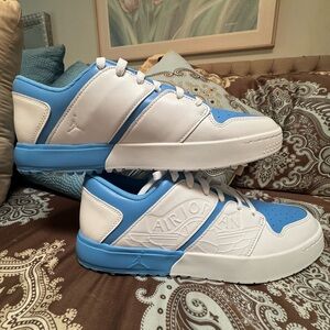 Nike Air Jordan 1 NU Retro Golf Shoes UNC Blue‎ - Men's Size 12 - FZ4153-101